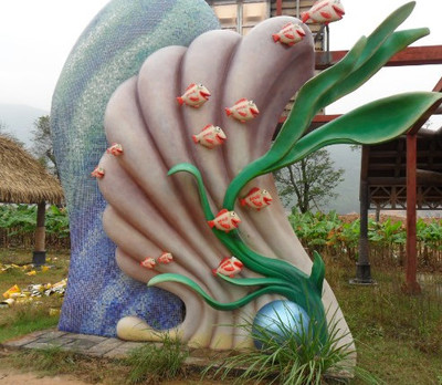 匠心傳承十九載 廣東玻璃鋼泰國(guó)大象雕塑特價(jià)賞析